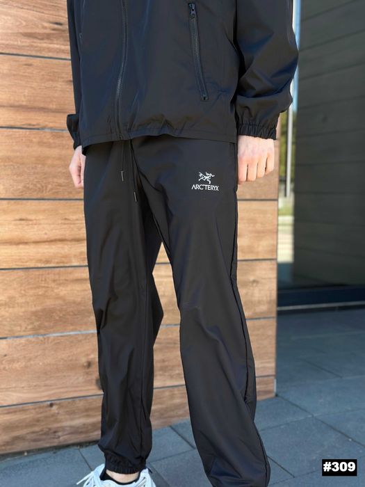 Черные Штаны ARCTERYX GoreTex — Нейлонові Штани Артерикс