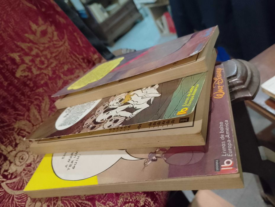 Pinóquio, Dumbo, 101 Dálmatas "Disney" 3 livros