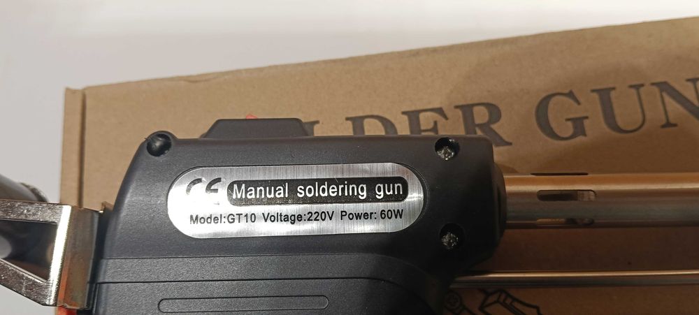 Pistolet lutowniczy 60w