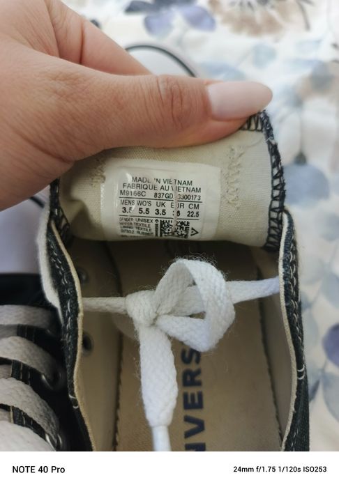 Trampki Converse rozmiar 36