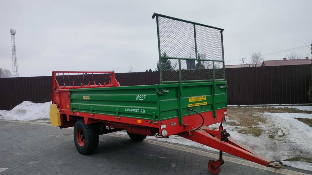 Rozrzutnik obornika Warfama  3,5 tony z 2000 r nowy.