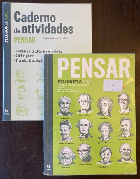 Livros Escolares encadernados 10 Ano - iTeen 10 - Novo 10F e 10Q - Outras Expressões - Pensar