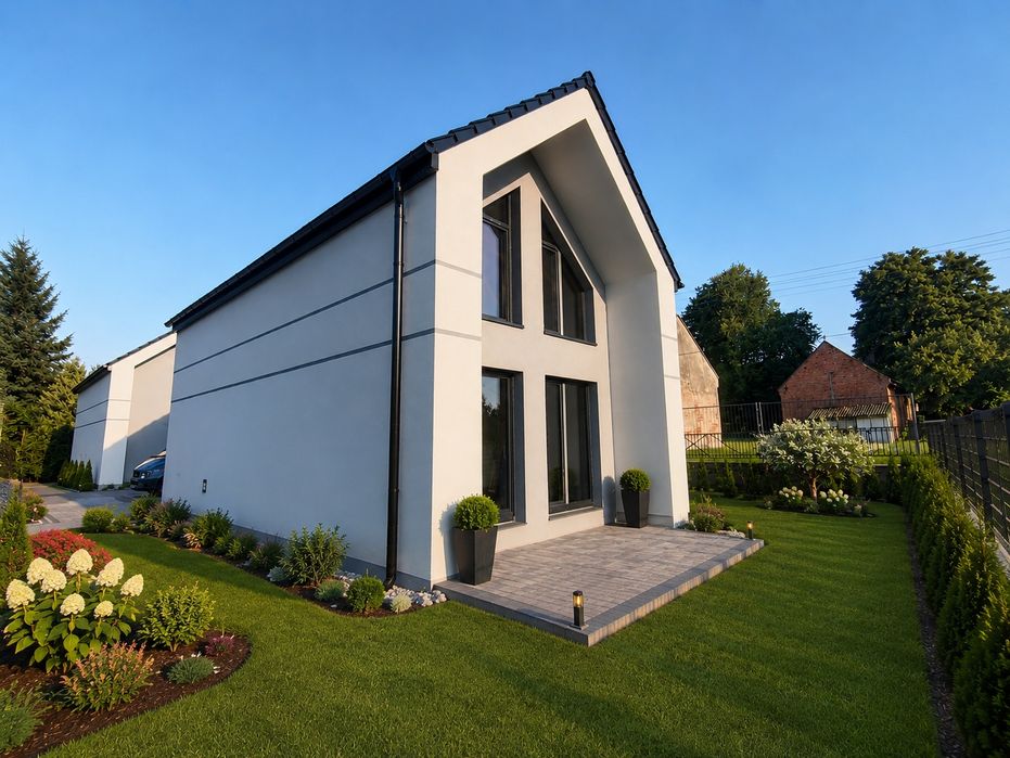 Domy jednorodzinne wolnostojące 80m2  Grunwaldzka Namysłów