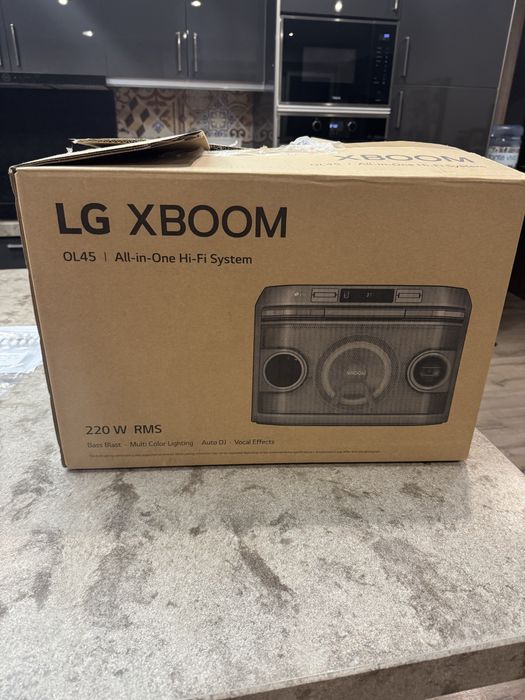 LG box x boom ol 45