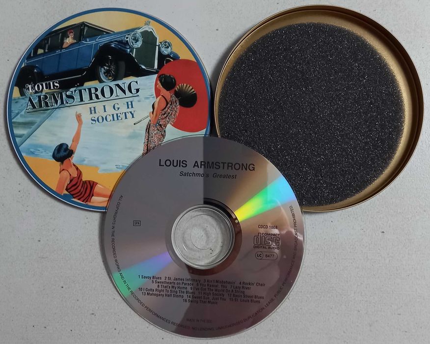 CD Louis Armstrong "High Society", Germany, 1992 год