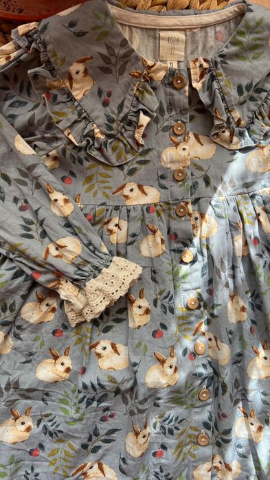 Сукня дитяча room 27 для дівчинки 98 розмір 3 роки блакитна святкова