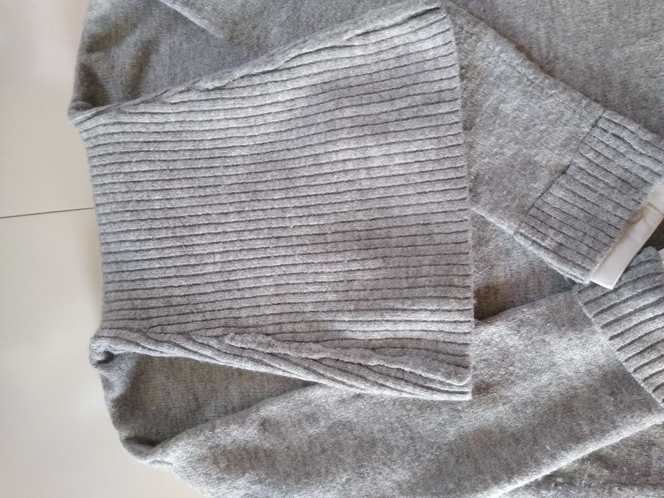 Sweter golf Reserved z wstawką koszulową S