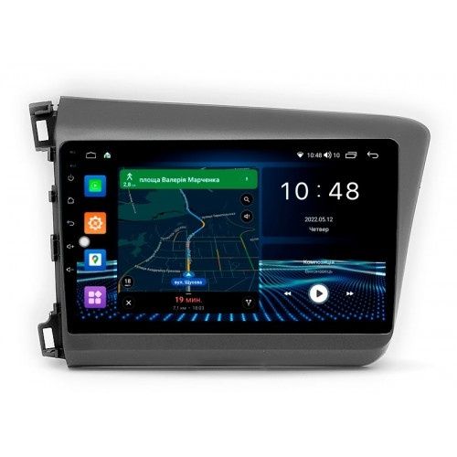 Штатна магнітола 4/64GB  для Honda CIVIC 2012-2015 QLED 8 ядер