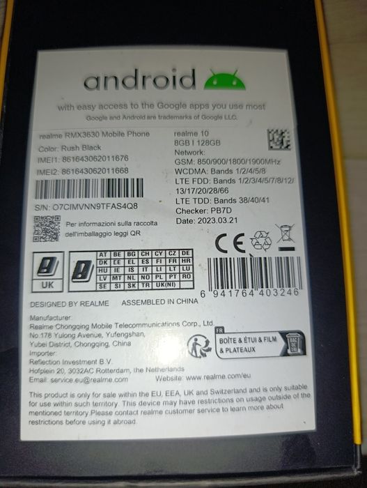 Realme 10 w idealnym stanie