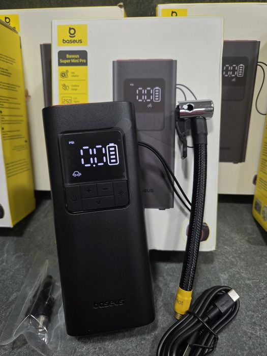 Baseus Super Mini Pro компресор акумуляторний 4000 mAh, 50 W