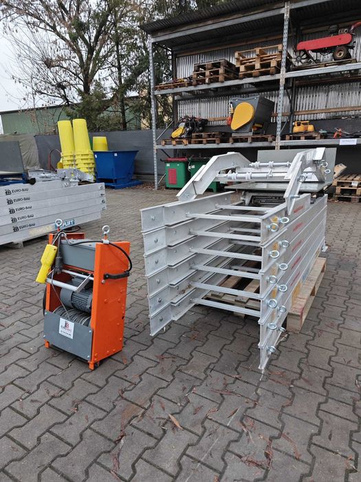 Winda drabina dekarska Bocker 200 12m Steinweg wciągarka Nr 49