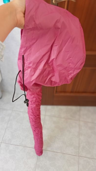 Touca para secar o cabelo