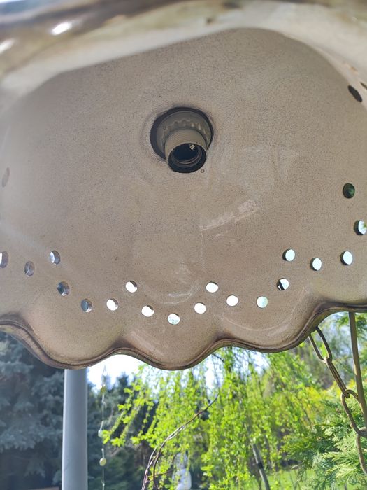 Lampa wisząca ceramiczna