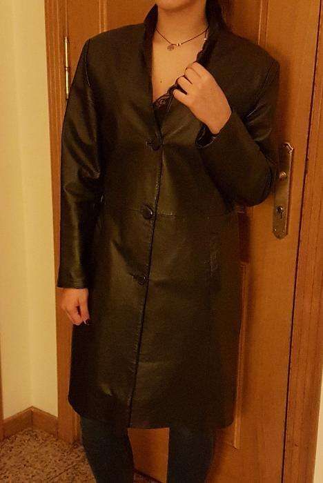 Casaco de Pele Comprido