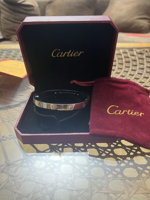 Bransoletka Cartier złota  – nowa, orginalne pudełko