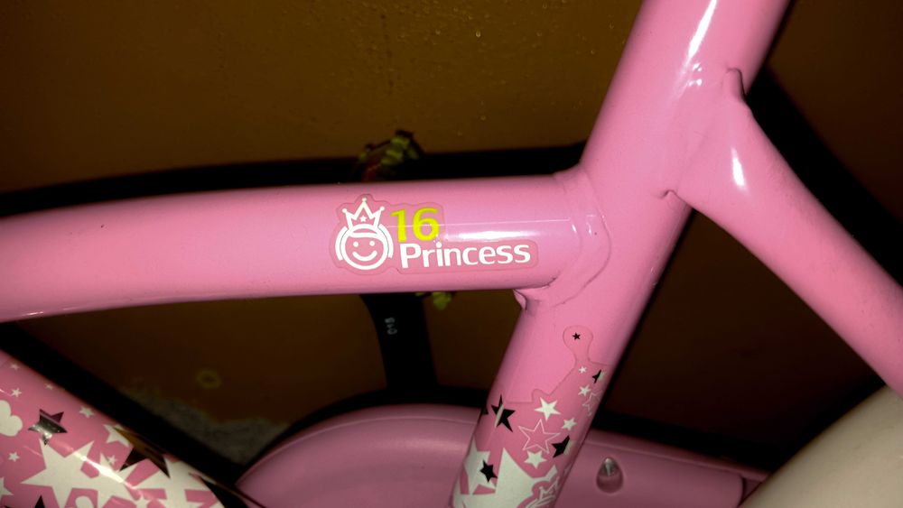 Bicicleta Criança - 16'' com Descanso e Rodinhas