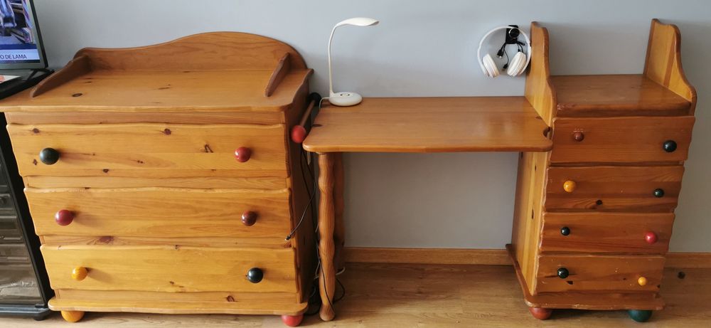 Quarto completo criança madeira maciça