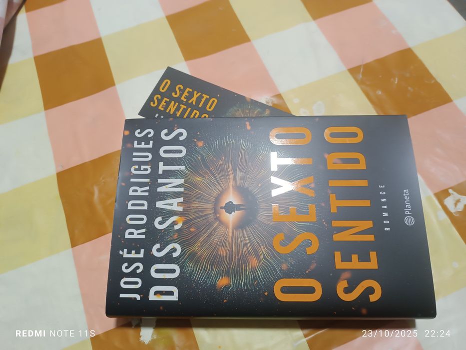 Livro NOVO O SEXTO SENTIDO de José Rodrigues dos Santos