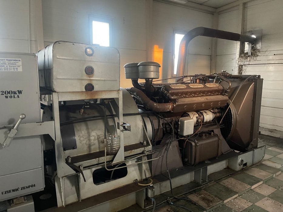 Agregat prądotworczy 200kw Wola