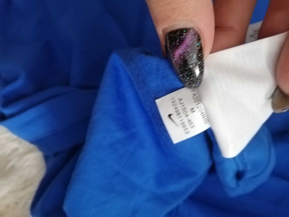 koszulka Nike M 38 niebieska koszulka nike AJ1504  463 M 38