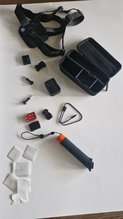 Kamera sportowa GOPRO HERO 13 BLACK ACCESSORY HARD BUNDLE, filmy 5.3K 60 FPS,  GPS, Wi-Fi, Bluetooth