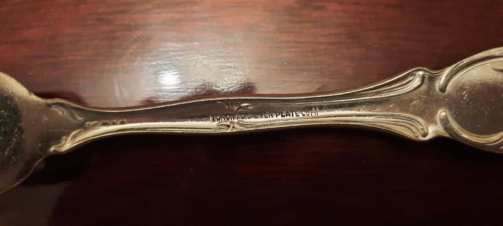 Talheres do CANADÁ  - plated silver