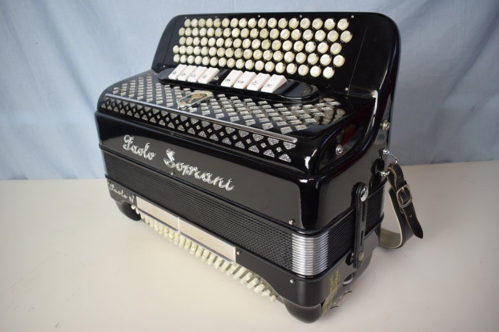 Acordeao Paolo Soprani 4 Voz 120 Baixos, N . 169