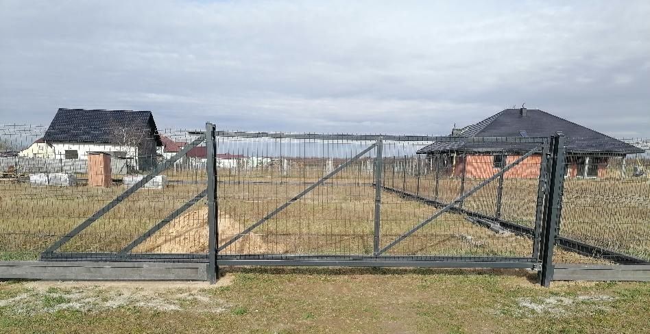 Ogrodzenia panelowe, siatkowe, murowane MONTAŻ