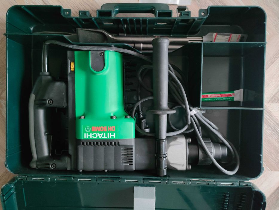 Młot udarowo-obrotowy Hitachi DH 50MB SDS Max | Mocny!