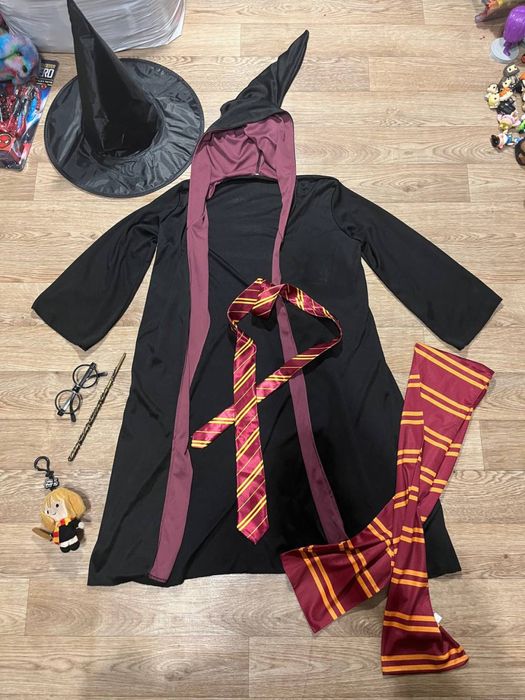 Мантія гаррі поттер герміона 6-8 років паличка окуляри подарунок