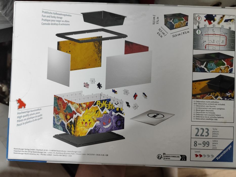Puzzle 3D pokemon