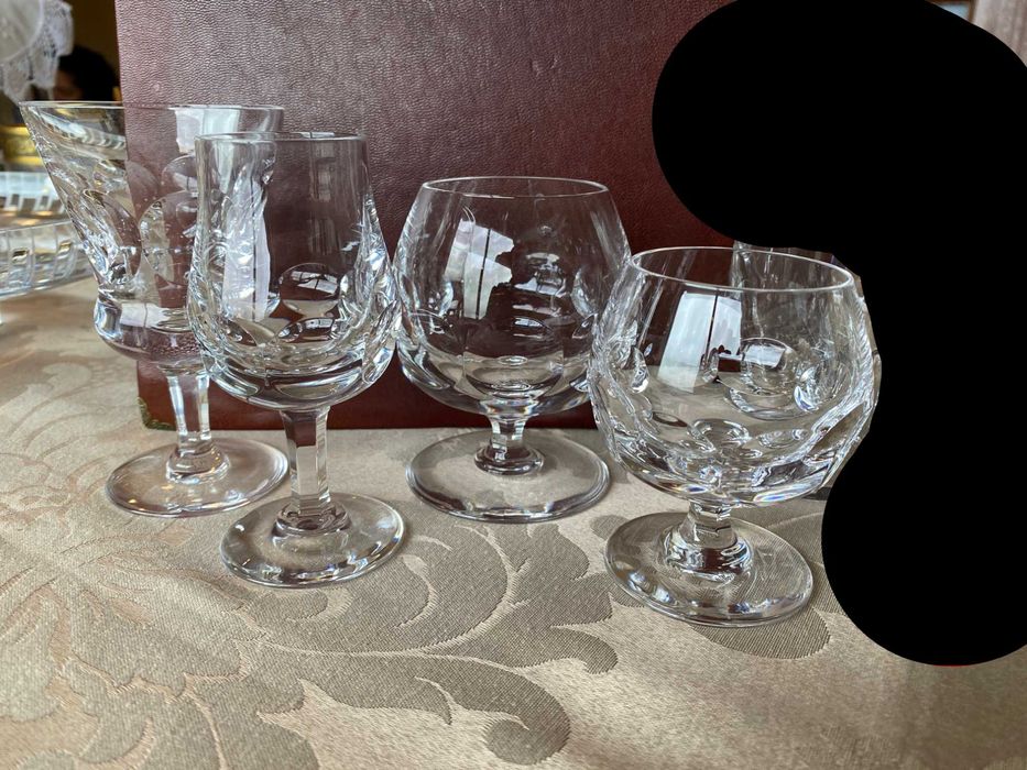 Serviço copos de cristal d'Arques 2