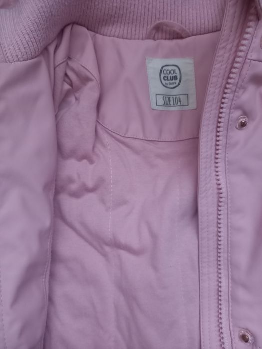 Ocieplany płaszczyk dziewczęcy Cool Club