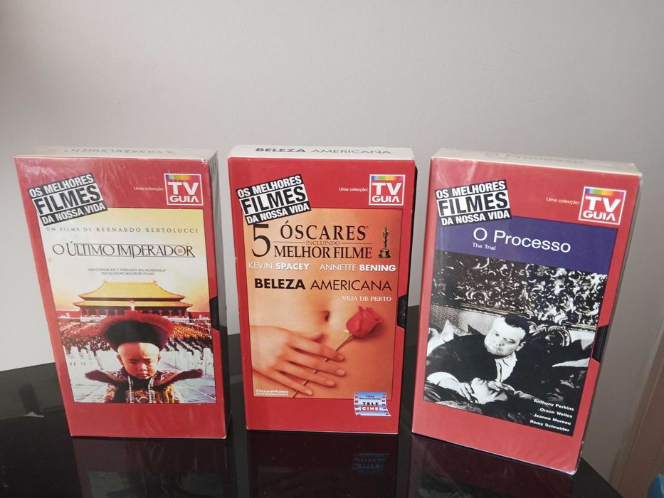 15 Cassetes VHS da Coleção TV Guia
