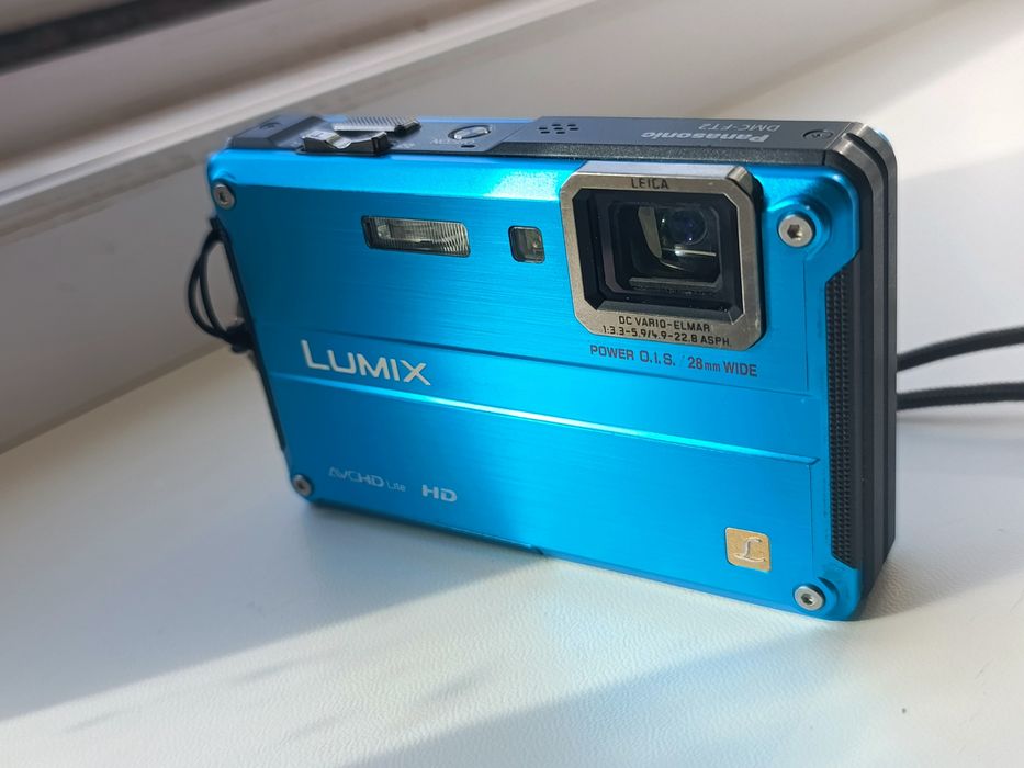 Стильна камера Panasonic Lumix  JAPAN  CCD Aluminium   +Повний комплект