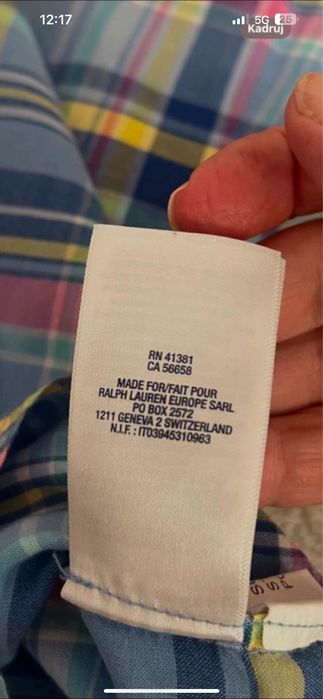 Koszula Ralph Lauren S