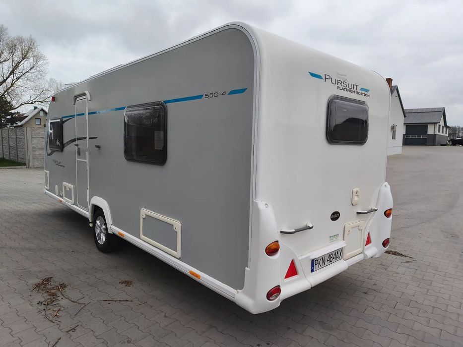 Bailey Pursuit R Mover Srebrna Piękna Przyczepa Alu Tech