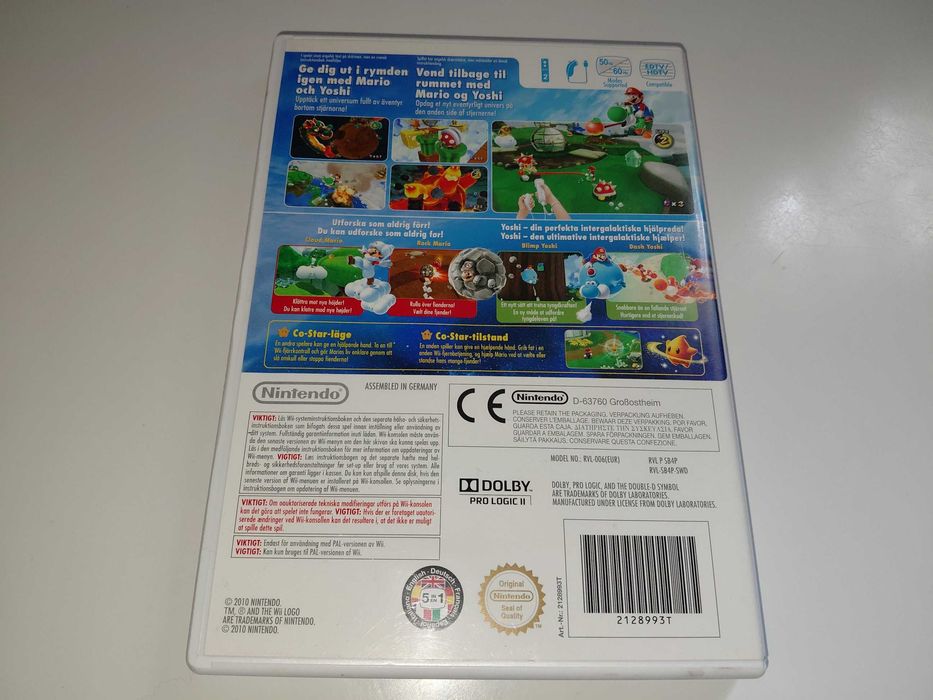 nintendo wii SUPER MARIO GALAXY 2 nintendo wii platformówka hit