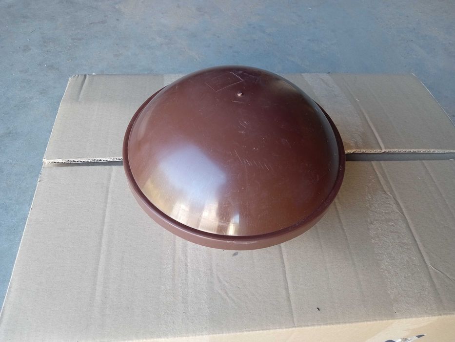 Daszek kominek wywiewka kanału kanalizacji PCV