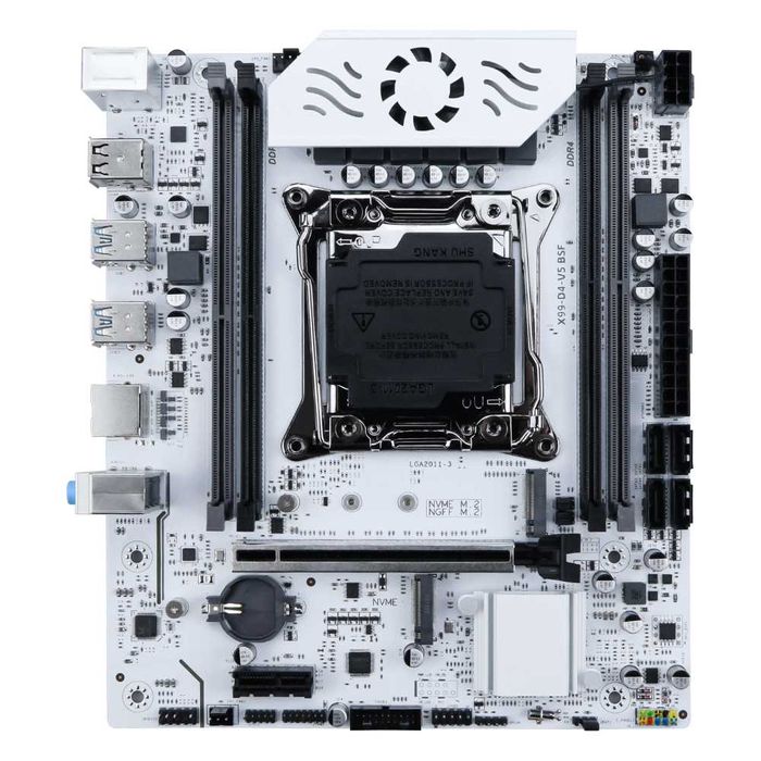 Комплект SOYO White X99 C612 + Xeon E5 2680 v4 14 ядер