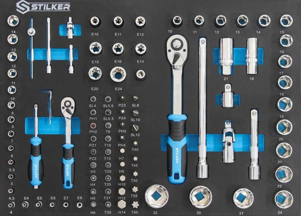 Armário Modular STILKER com 147 Ferramentas JL20