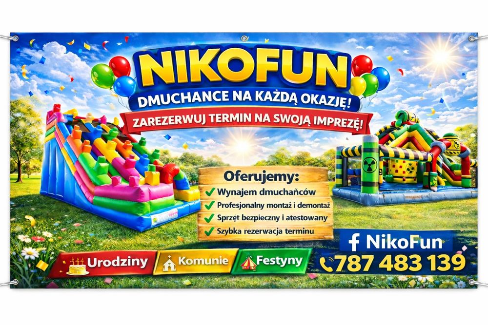 Dmuchańce na każdą okazję