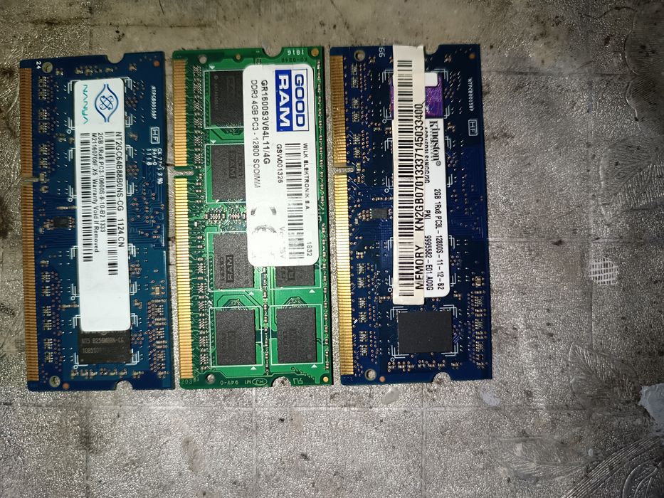 Оперативная память ОЗУ DDR3 4Гб  для ноутбука