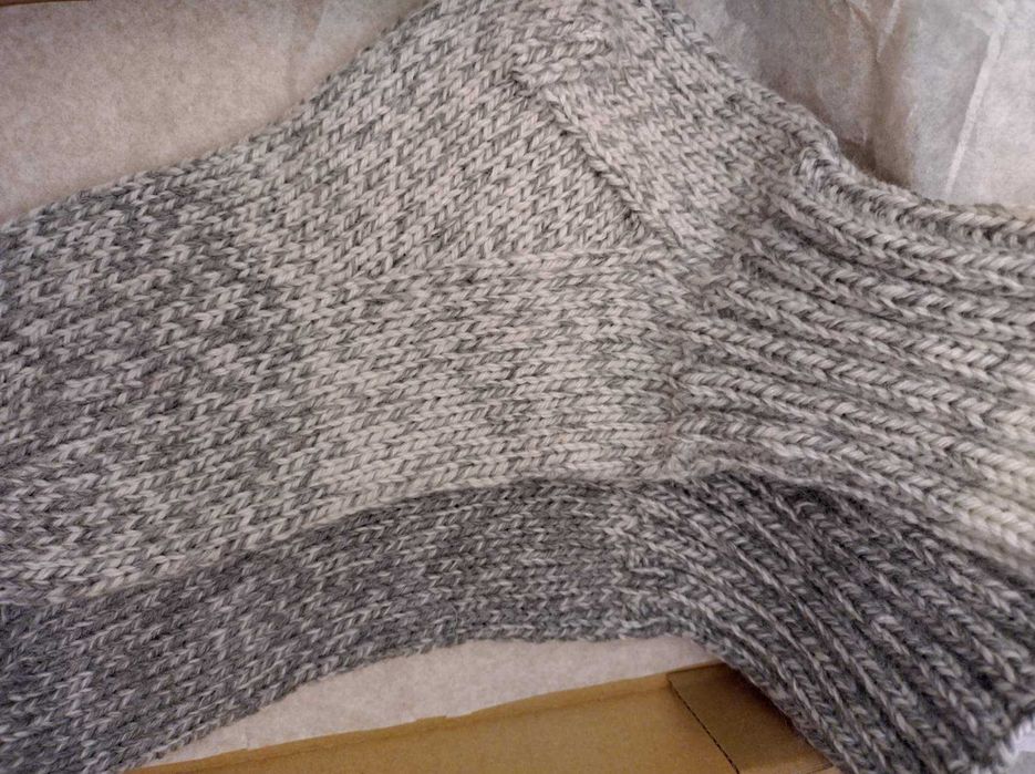 Шкарпетки теплі в'язані ручної роботи