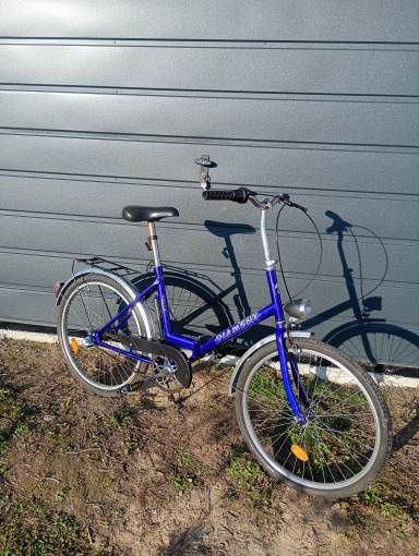 Rower składany diament jak jubilat z przerzutkami w piaście