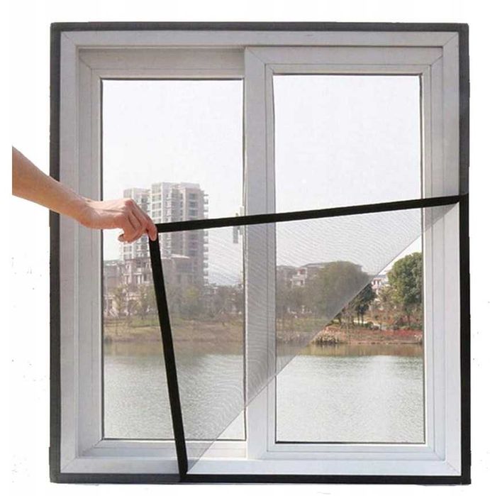 Moskitiera do okna 150 x 150 cm