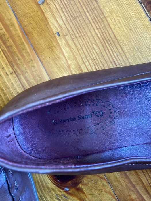 Балетки шкіряні