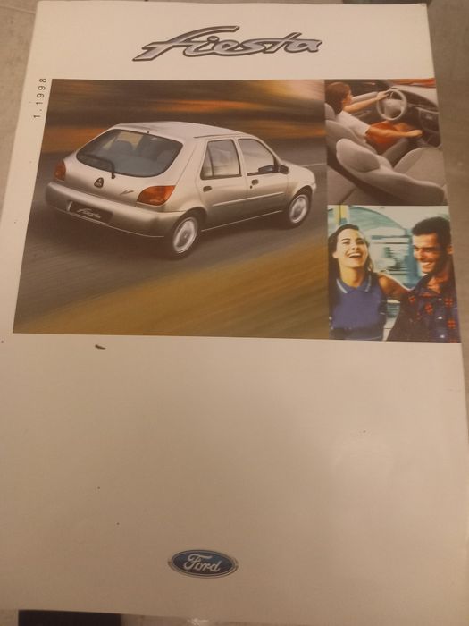 Manual e brochura Ford Fiesta 1995 / 2002