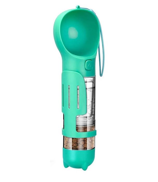 Портативна пляшка для собак поїлка 3 в 1