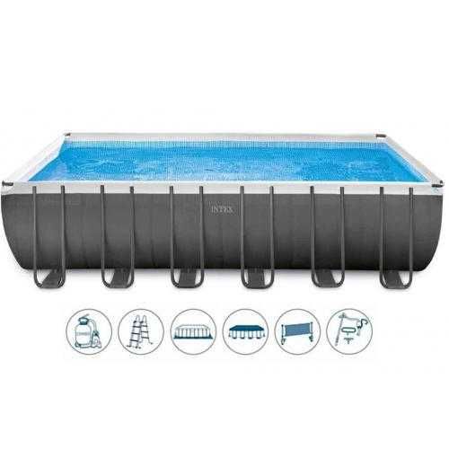 Intex 26368 каркасный бассейн 732 x 366 x 132 см Ultra XTR Rectangular